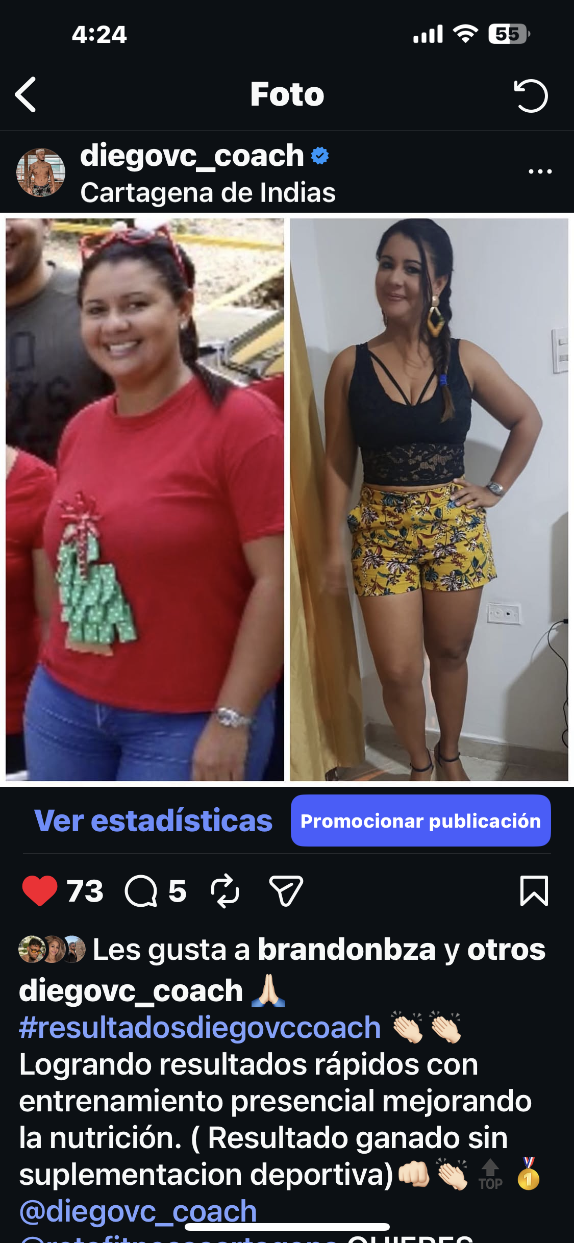 Resultado de alumno de Diego VC